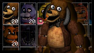 Я добавил Sparky The Dog в UCN для полной FNaF 1 Gang! (UCN Мод)