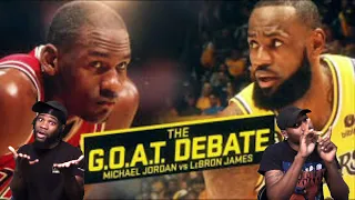 Jordan v LeBron: The Most Pathetic Debate in Sports History!! WHO IS THE REAL GOAT!? Reaction