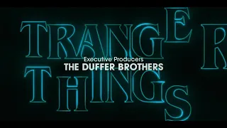 stranger things intro in different colors for no particular reason but actually good quality