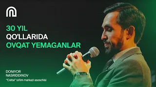 30 yil qoʻllarida ovqat yemaganlar