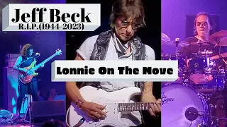 VINNIE COLAIUTA TRADES SOLOS with JEFF BECK!!! - "LONNIE ON THE MOVE" 7/21/18