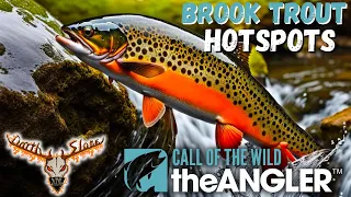 Brook Trout Hotspots -Call of the Wild: the Angler