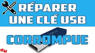 RÉPARER une clé USB & RÉCUPÉRER des fichiers corrompus !