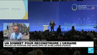 Sommet pour reconstruire l’Ukraine à Londres • FRANCE 24