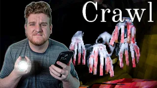 Google Maps Doesn't Work Down Here... | Crawl [Full Playthrough] | NEW Indie Horror Game