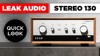 Leak Audio ステレオ 130 アンプ |クイックルック