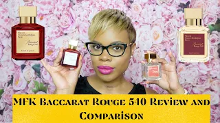 MFK Baccarat Rouge 540 EDP vs Extrait Review and Comparison