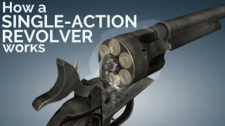 3D Animation: How a Single-Action Revolver works