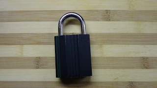 How to open an ASSA Ruko 2 padlock