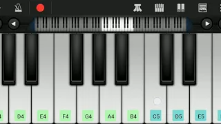 Om Shanti Om On Mobile Piano.