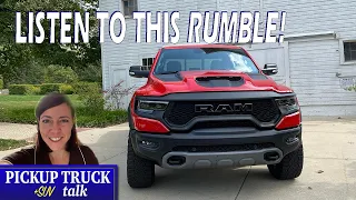 First Look 2021 Ram TRX Listen to the Exhaust!