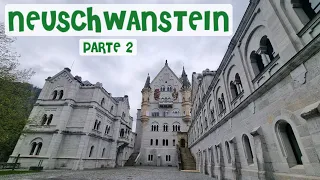 NEUSCHWANSTEIN, el interior, El palacio de ensueño del REY LUIS II DE BAVIERA (2/2)