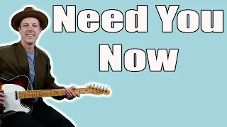 Lady A Need You Now Guitar Lesson + Tutorial + TABS