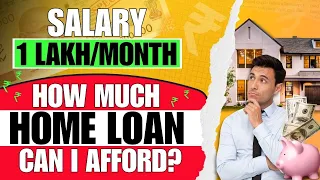 Salary 1 lakh can I take 60lakh home loan |HOW MUCH HOME LOAN|EMI|REAL ESTATE|FINANCIAL EDUCATION