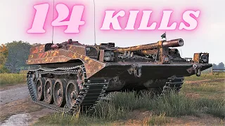 Strv 103-0  14 Frags 9K Damage  World of Tanks , WoT Replays tank battle