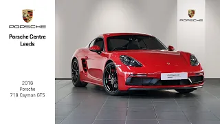 2018 Porsche 718 Cayman GTS