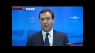 The UK's Chancellor of the Exchequer - George Osborne on Housing, Unemployment and Living Standards