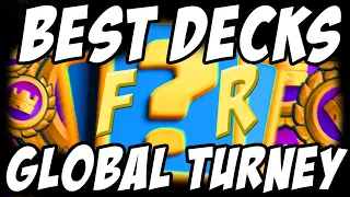 Best Decks For Global Tournament Season15 | Global Tournament Best Deck  - Frozine Gaming