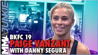 Paige VanZant talks Rachael Ostovich rematch, potential return to MMA, more | BKFC 19