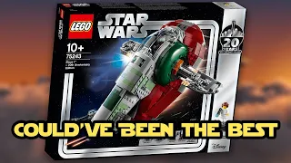 This Could've been the best LEGO Slave 1 ( LEGO 20th Anniversary Slave 1 Review)