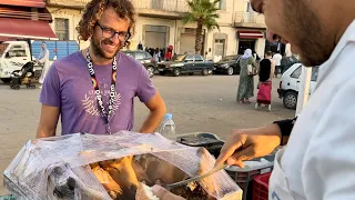 OUJDA MOROCCO is a WILD CITY at Night 🇲🇦 INSANE STREET FOOD!