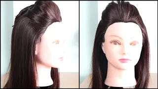 1 min front puff for thin hair | Easiest way to make puff |Trendy Hairstyles