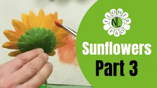 Flower Pro Sunflowers Part 3 | Sugar Flower Calyx & Finishing Touches