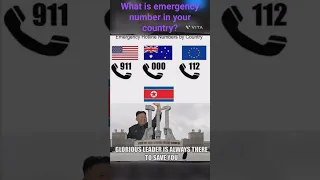 Emergency numbers in different countries