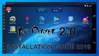 KoPlayer 2.0 Android Emulator Installation Guide 2019