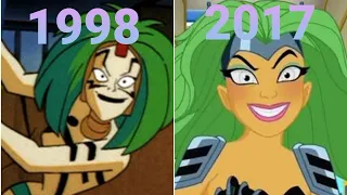 DC Comics: "Mad Harriet" Evolution in Cartoons, movies, and Video Games. (1998-2018)