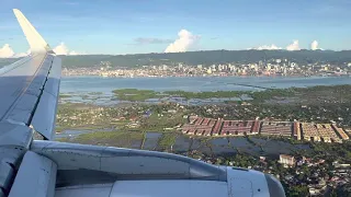 EARLY MORNING ARRIVAL | PAL A321 Landing in Cebu