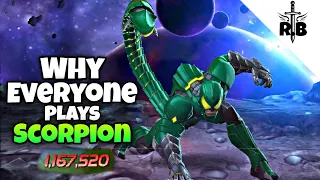 This Is Why Everyone Plays Scorpion in Marvel Contest Of Champions || Mcoc Champion Review