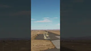 F-16 Guns Down some Helicopters struggling to take off and flys right through the camera DCS #shorts