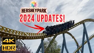 Exploring Hersheypark 2024 updates! | Vlog