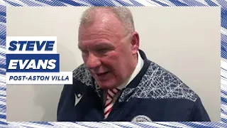 Steve Evans' reaction | Aston Villa 1-2 Stevenage