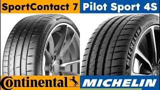 Continental Sport Contact 7 vs Michelin Pilot Sport 4 S