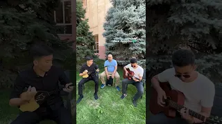 Алаш аманаты күй Бауыржан Ақтай кюй домбыра гитара Alash amanaty dombyra guitar ковер cover Almaty