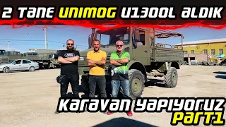 2 Tane Unimog U1300L Aldık !!! Unimog Karavan Geliyor. Mogcamper Part 1