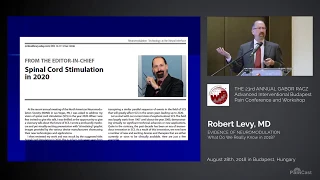 PainCast Lecture Preview: Dr. Robert Levy: Evidence of Neuromodulation