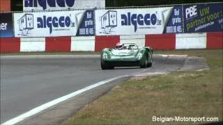 Lola T70 Spyder testing at Zolder