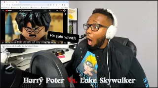 Just A Guy Reacting to Harry Potter Vs Luke Skywalker Epic Rap Battles Of History
