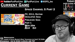 Puri Plays LIVE: Space Channel 5 [Part 1] (Dreamcast,2000,Rhythm)