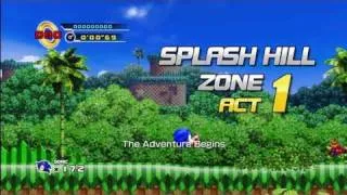 [HD] Sonic 4 - Splash Hill Zone Act 1 (The Adventure Begins)