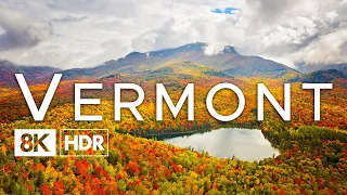 Vermont in 8K ULTRA HD HDR - The Green Mountain State (60 FPS) **Commercial Licenses Available**