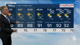 First Alert Weather Forecast for Afternoon of Wednesday, July 14, 2022