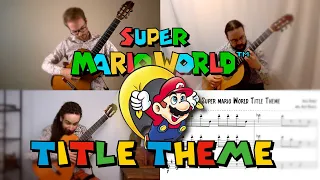 Super Mario World Title Theme: Video Game Songs on Guitar (Ottawa Gutiar Trio)