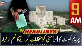 ARY News Prime Time Headlines | 9 AM | 5th May 2023