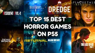Top 15 Best Horror Games On PS5 | 2023