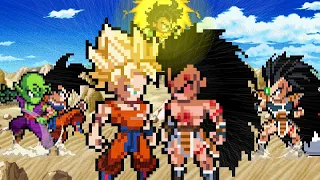 What If   Goku Super Saiyan Vs Raditz