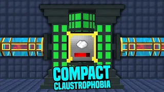 Minecraft Compact Claustrophobia | FUSION REACTOR & GETTING GLOWSTONE #22 [Modded Questing Skyblock]